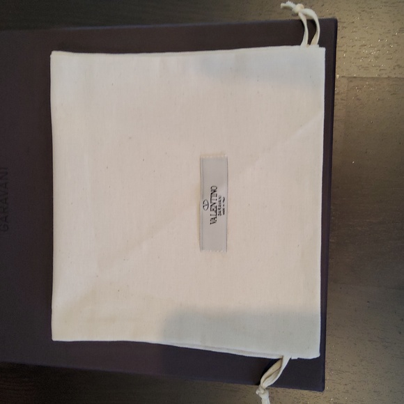 VALENTINO WHITE/ BLACK LEATHER AND SUEDE SNEAKERS SIZE 42 - Picture 4 of 9